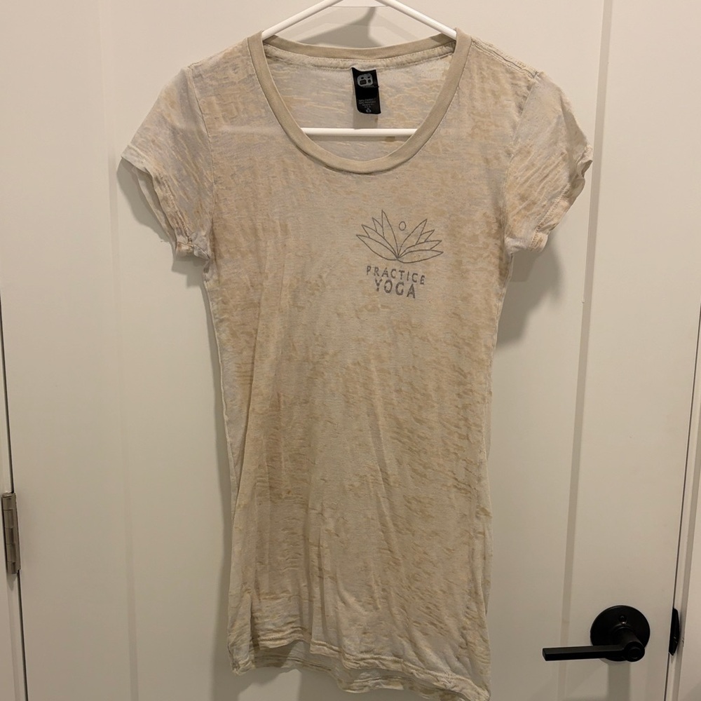 Sheer Short Sleeve Tee